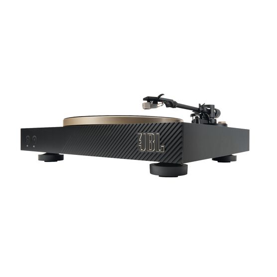 JBL Spinner BT - BlackGold - Bluetooth Turntable - Detailshot 2 JBL Spinner BT - BlackGold - Bluetooth Turntable - Detailshot 2