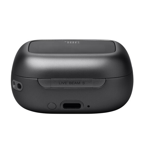 JBL Live Beam 3 - Black - True wireless noise-cancelling closed-stick earbuds - Detailshot 4 JBL Live Beam 3 - Black - True wireless noise-cancelling closed-stick earbuds - Detailshot 4