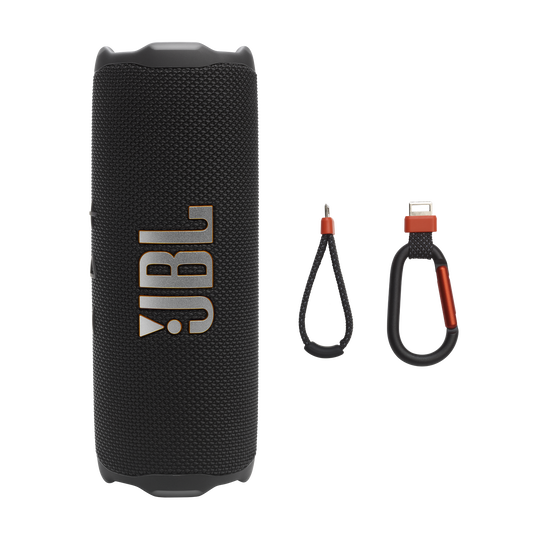 JBL Flip 7 - Black - Portable waterproof and drop-proof  speaker - Detailshot 8
