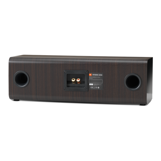Studio 225C - Brown - 2.5-way Dual 4" Center Channel Loudspeaker - Back