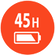 45시간의 재생 시간