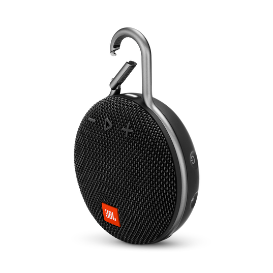 JBL Clip 3 - Midnight Black - Portable Bluetooth&reg; speaker - Hero