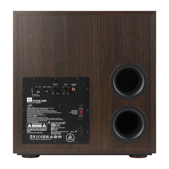 Stage 220P - Espresso - 12-inch (300mm) 500W Powered Subwoofer - Detailshot 7 Stage 220P - Espresso - 12-inch (300mm) 500W Powered Subwoofer - Detailshot 7