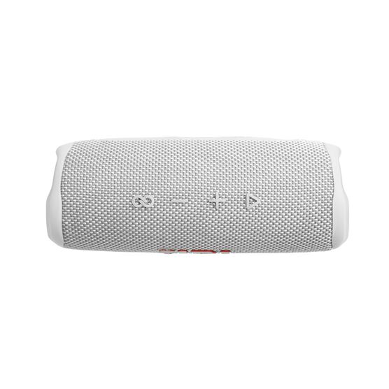 JBL Flip 6 - White - Portable Waterproof Speaker - Top JBL Flip 6 - White - Portable Waterproof Speaker - Top