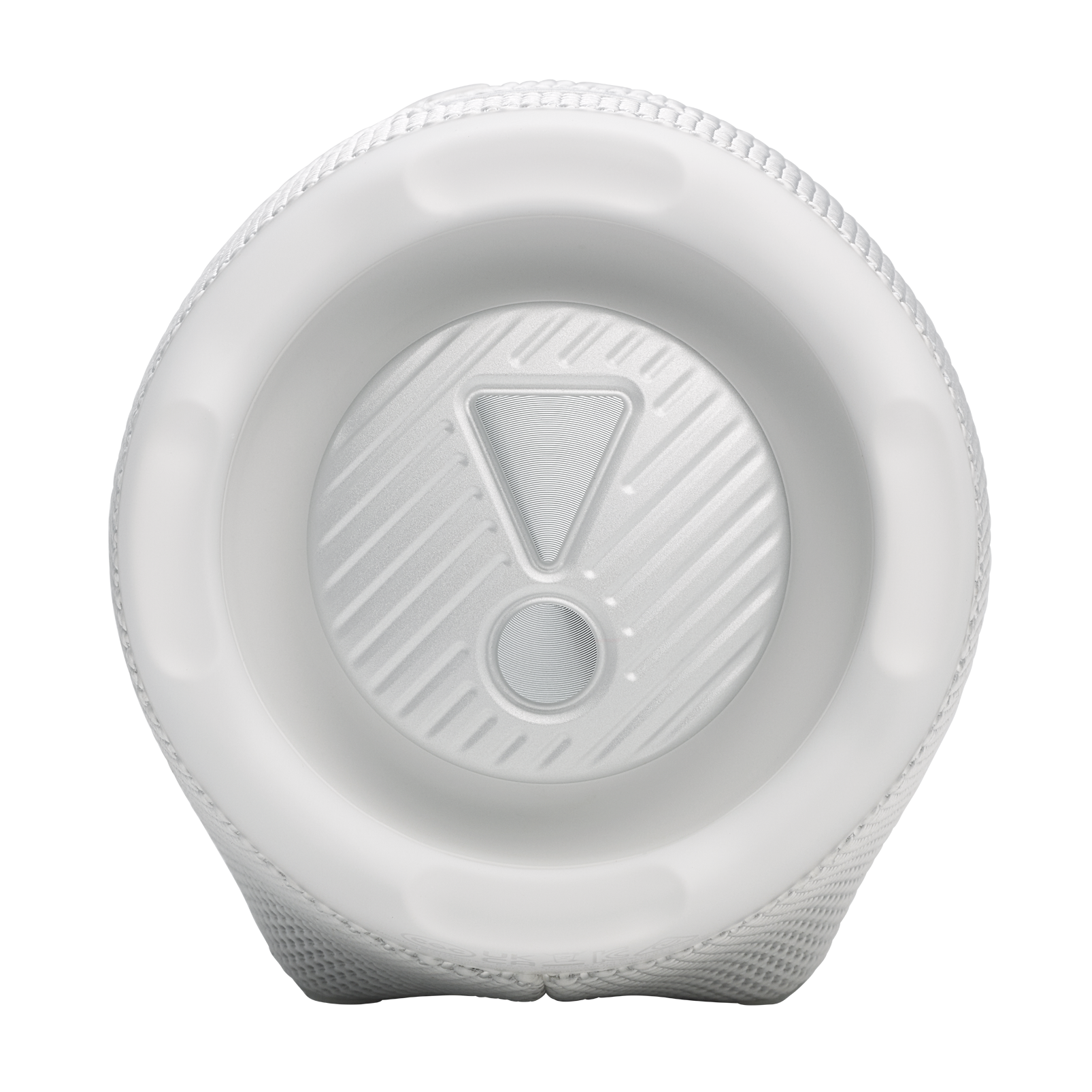 JBL Charge 6 - White - Portable waterproof and drop-proof Bluetooth speaker - Left