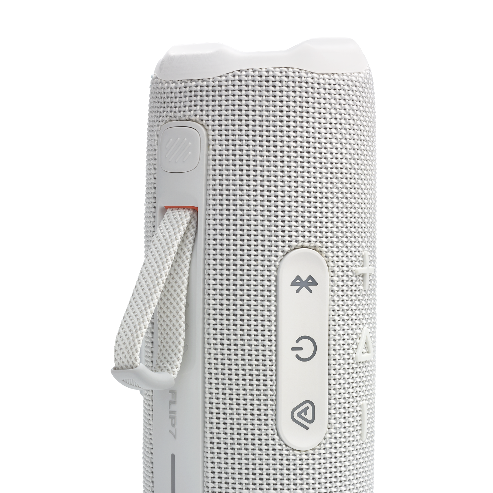 JBL Flip 7 - White - Portable waterproof and drop-proof  speaker - Detailshot 5