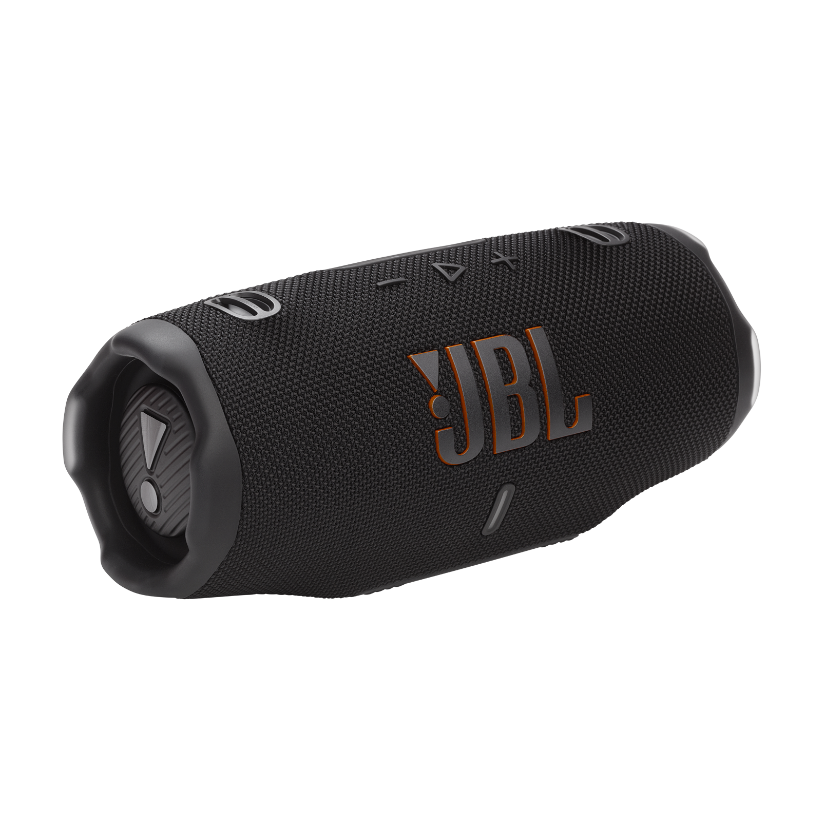 JBL Charge 6 - Black - Portable waterproof and drop-proof Bluetooth speaker - Hero
