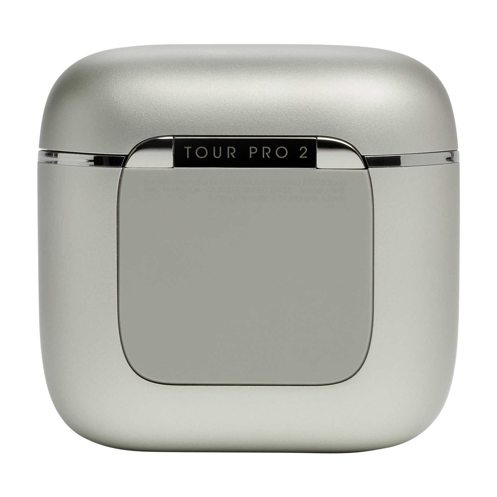 JBL Tour Pro 2 - Champagne - True wireless Noise Cancelling earbuds - Back