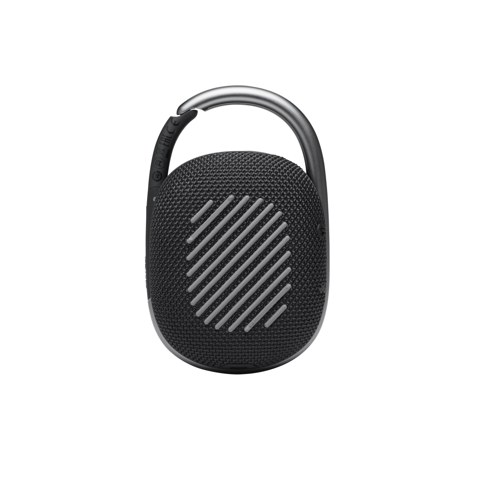 JBL Clip 4 - Black - Ultra-portable Waterproof Speaker - Back
