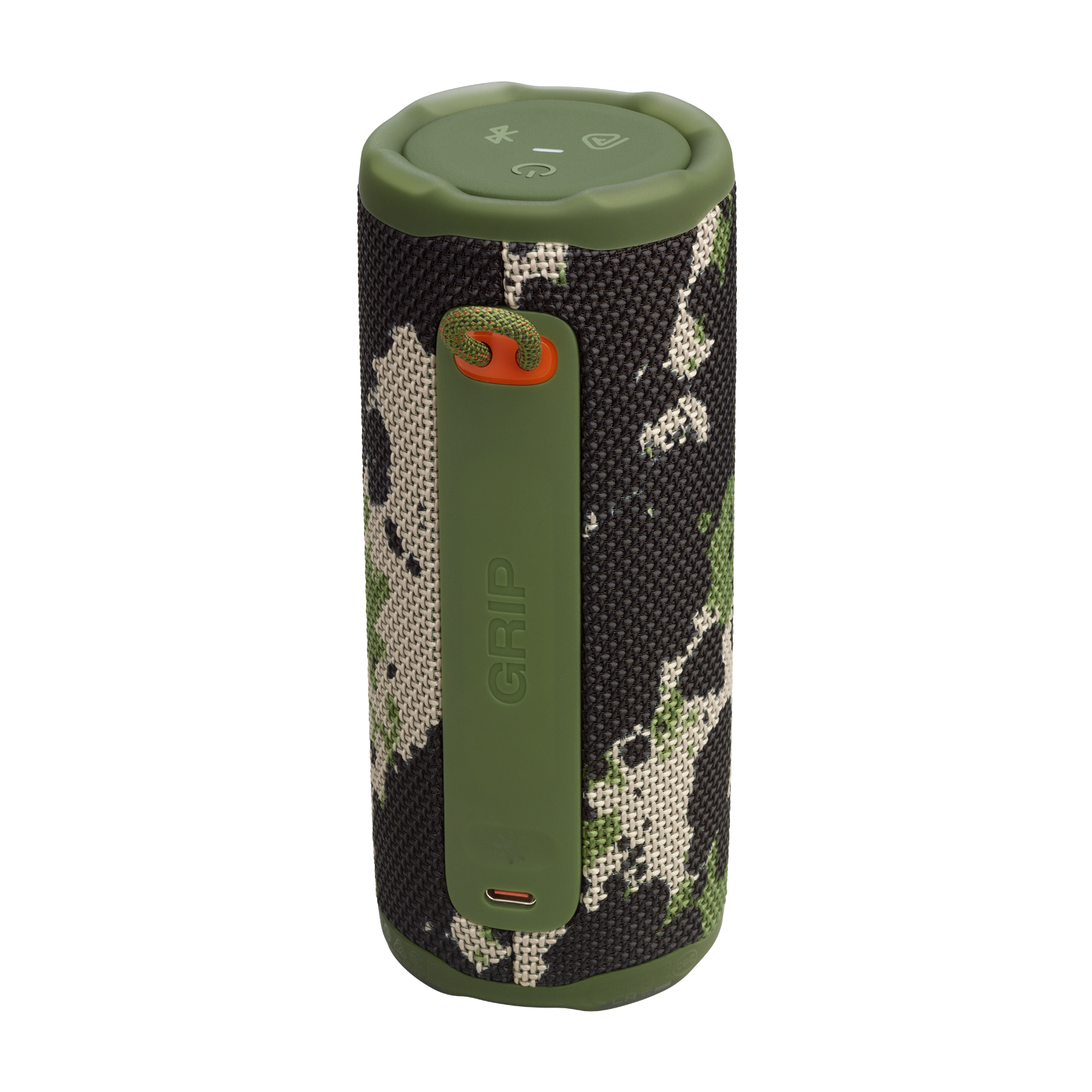 JBL Grip - Squad - Compact Bluetooth speaker with bold JBL Pro Sound and ambient light - Back