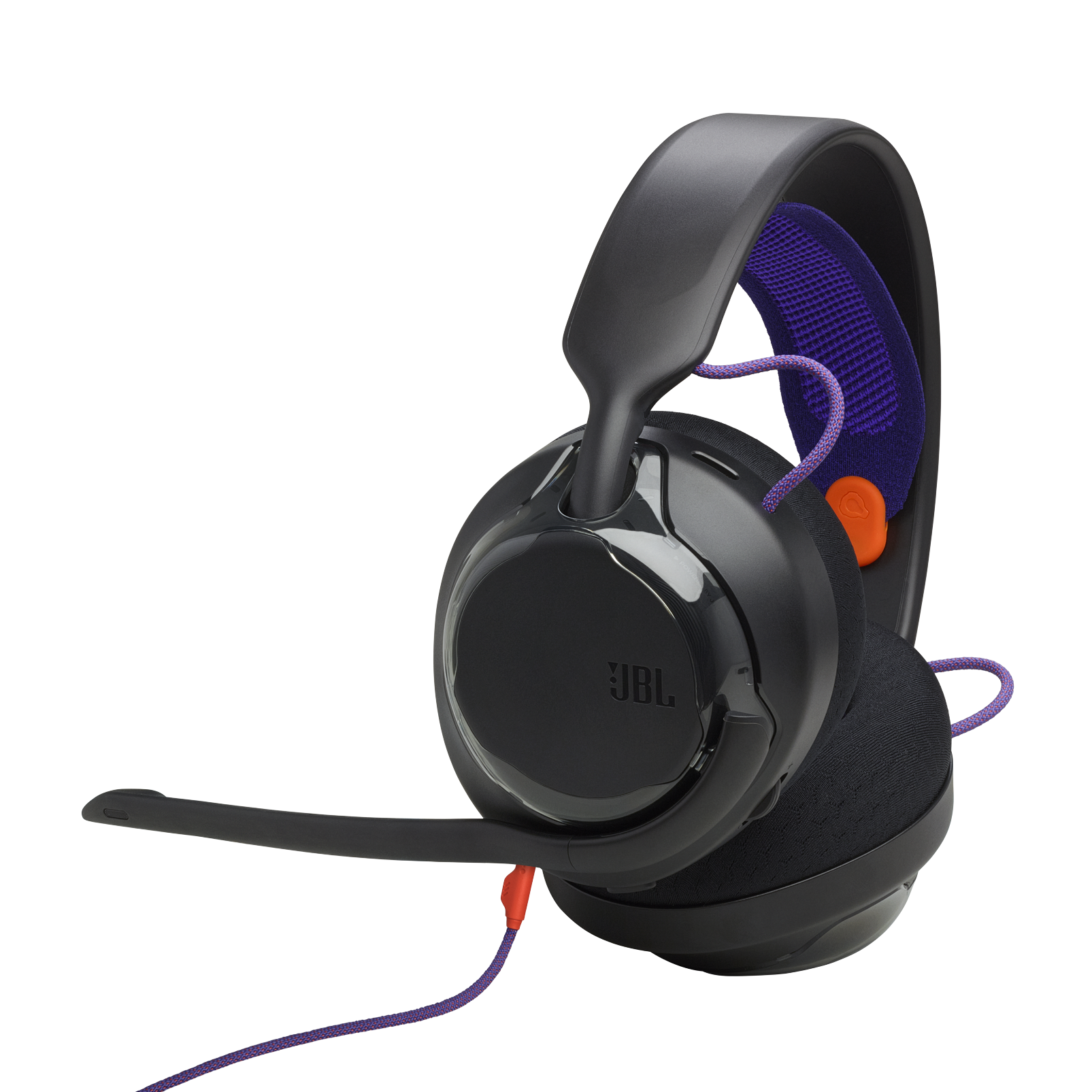JBL Quantum 250 - Black - Wired multiplatform gaming headset - Hero