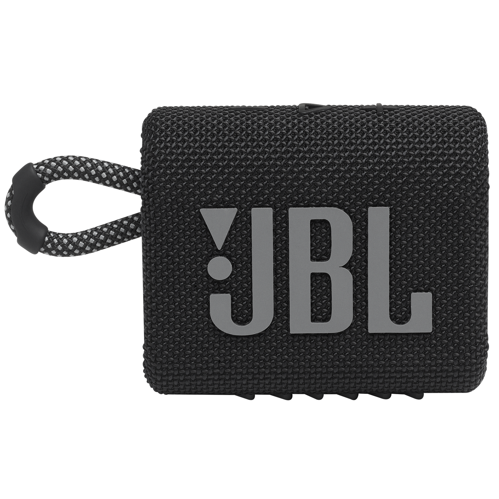 JBL Go 3 - Black - Portable Waterproof Speaker - Front