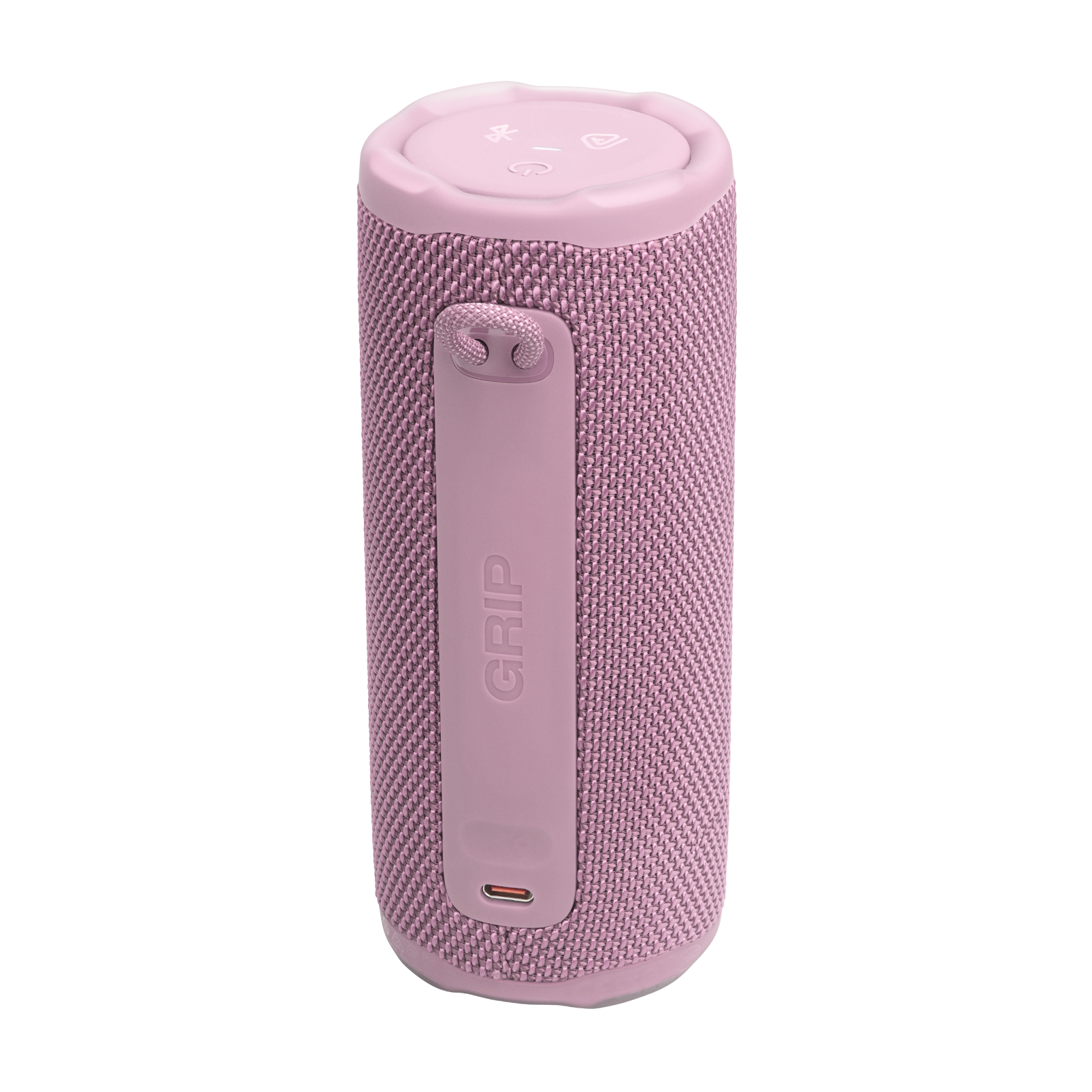 JBL Grip - Pink - Compact Bluetooth speaker with bold JBL Pro Sound and ambient light - Back
