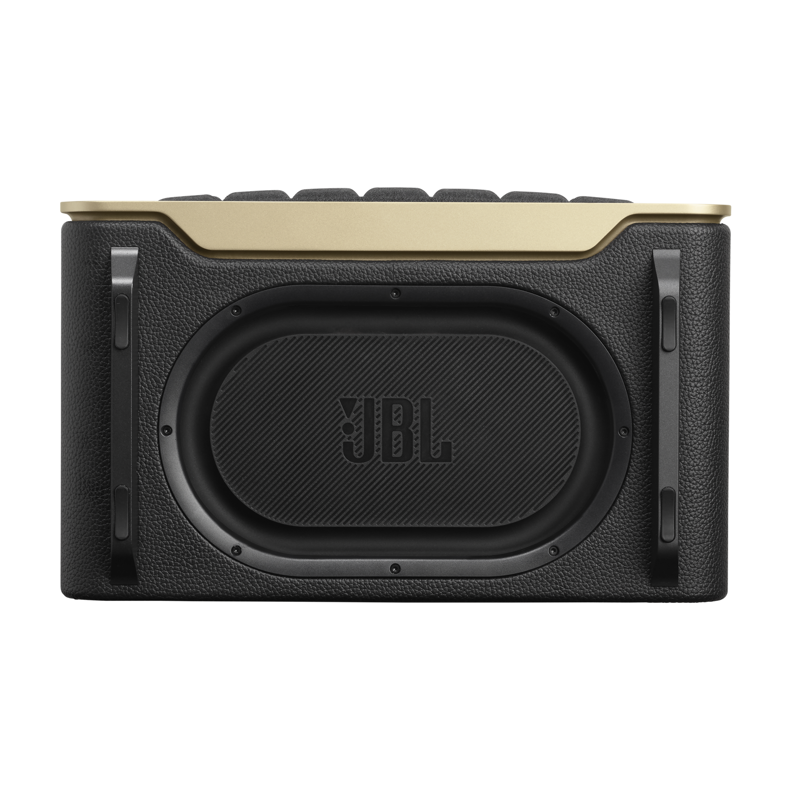 JBL Authentics 200 - Black - Smart home speaker with Wi-Fi, Bluetooth and Voice Assistants with retro design - Bottom