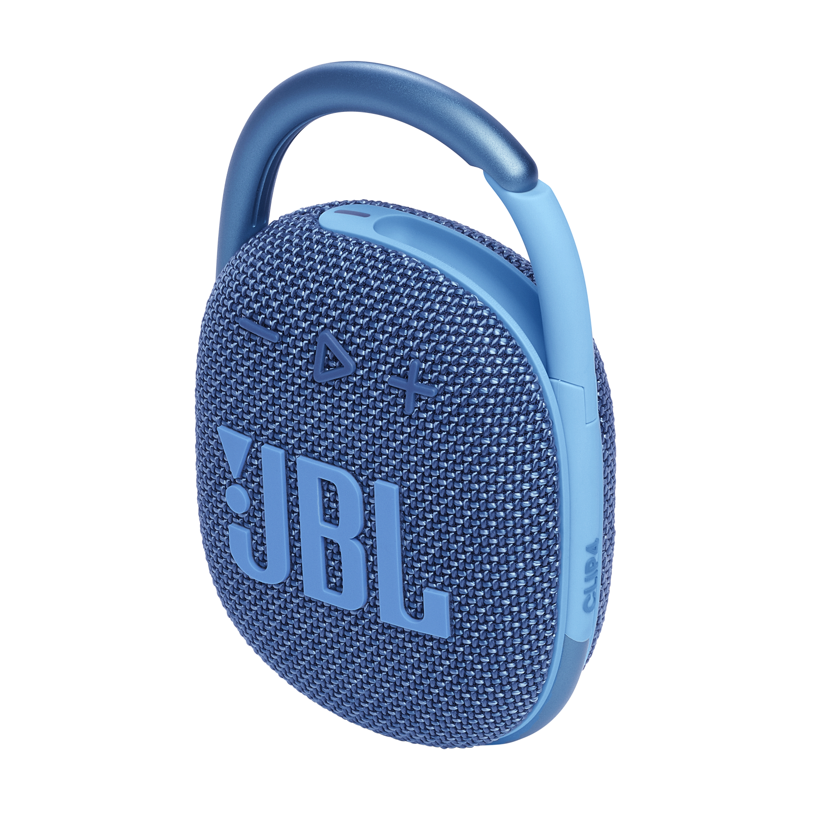 JBL Clip 4 Eco - Blue - Ultra-portable Waterproof Speaker - Detailshot 1