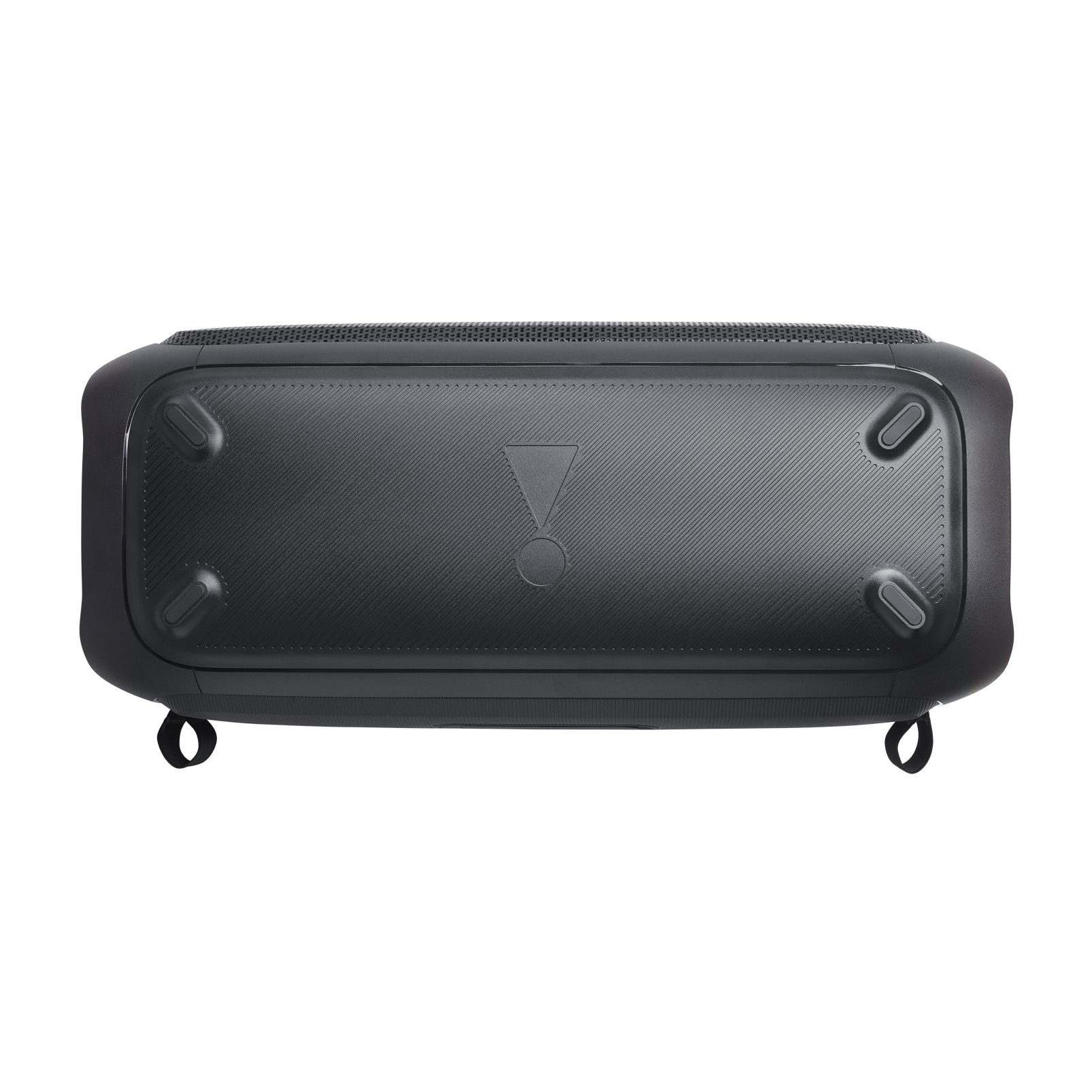 JBL PartyBox On-the-Go Essential - Black - Portable party speaker with built-in lights and wireless mic - Bottom