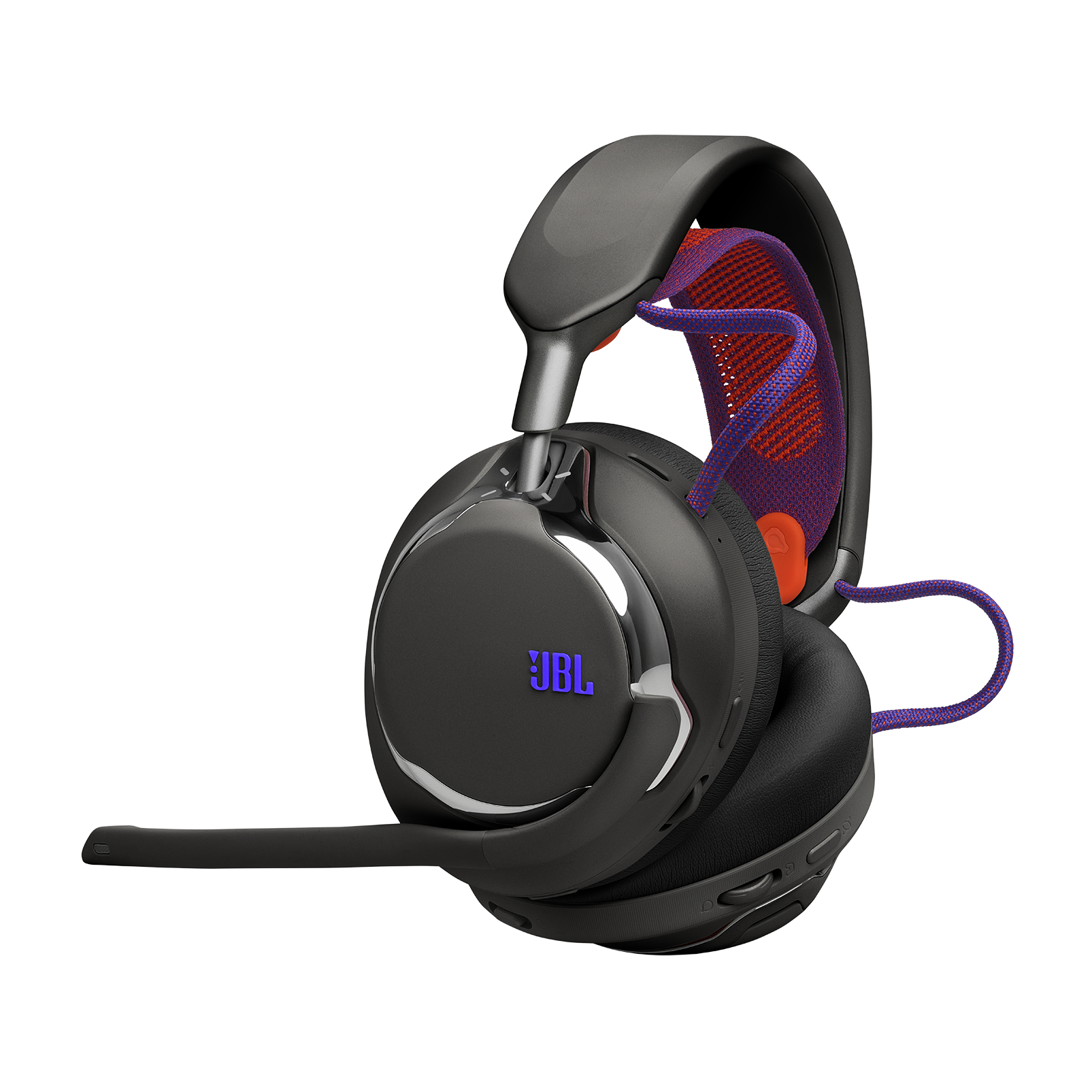 JBL Quantum 950 - Black - Wireless multiplatform gaming headset with adaptive Noise Cancelling - Hero