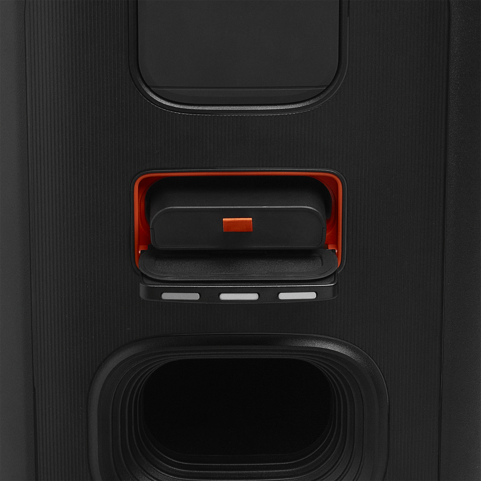 JBL PartyBox Stage 320 - Black - Portable party speaker with wheels - Detailshot 5