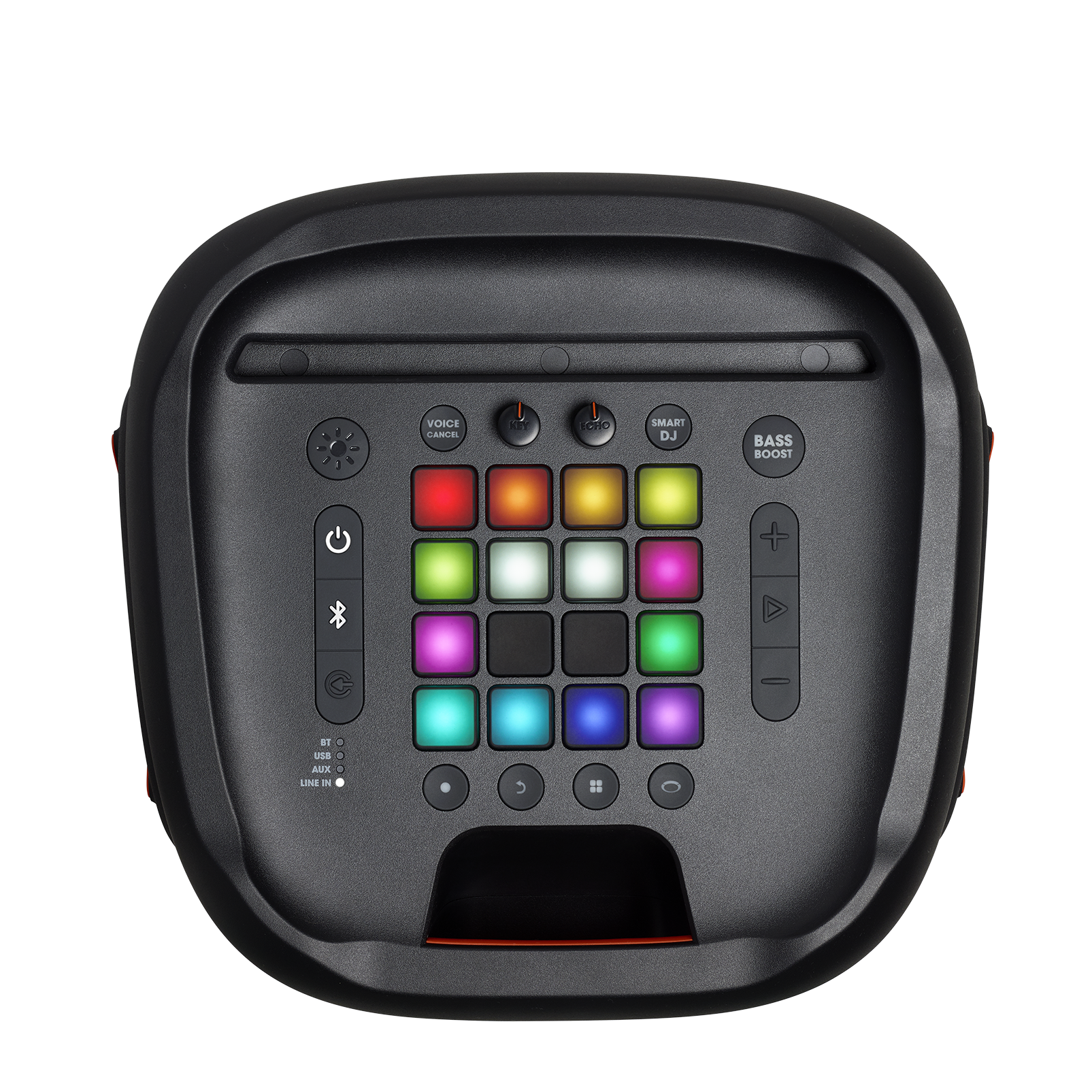 JBL PartyBox 1000 - Black - Powerful Bluetooth party speaker with full panel light effects - Detailshot 5