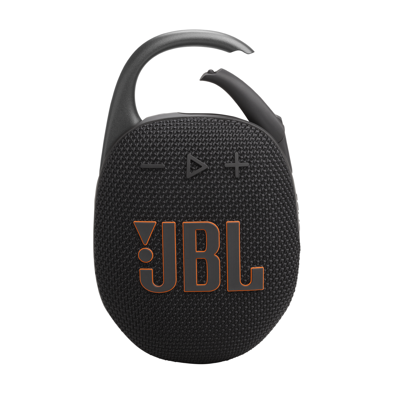 JBL Clip 5 - Black - Ultra-portable waterproof speaker - Front