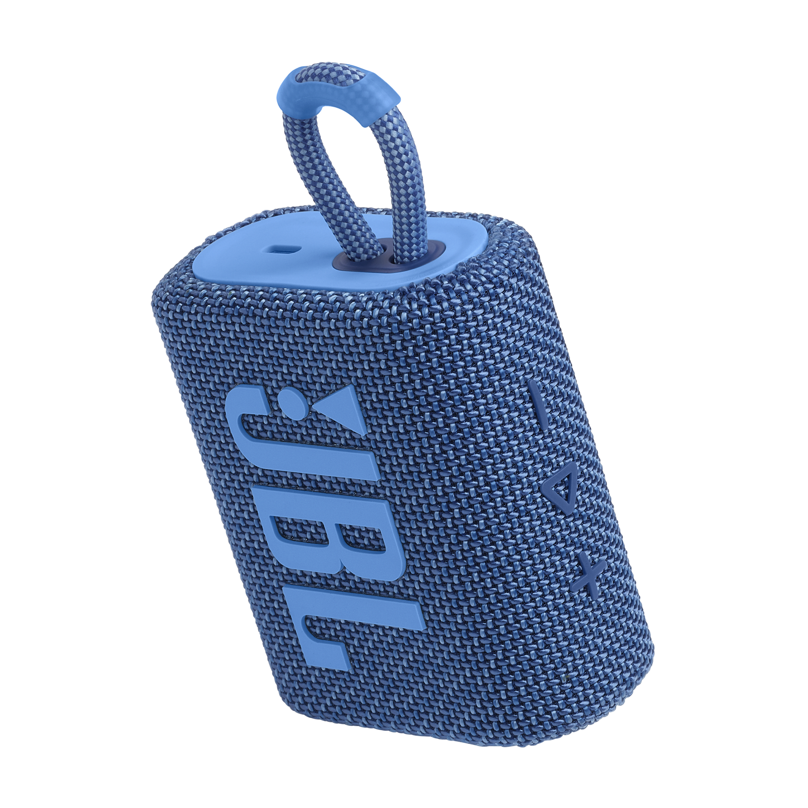 JBL Go 3 Eco - Blue - Ultra-portable Waterproof Speaker - Detailshot 2