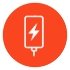 Built-in powerbank