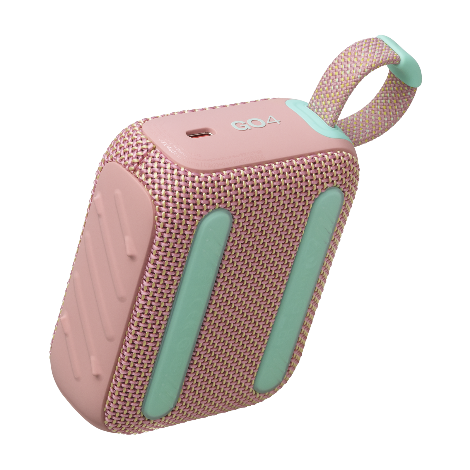 JBL Go 4 - Pink - Ultra-Portable Bluetooth Speaker - Detailshot 2