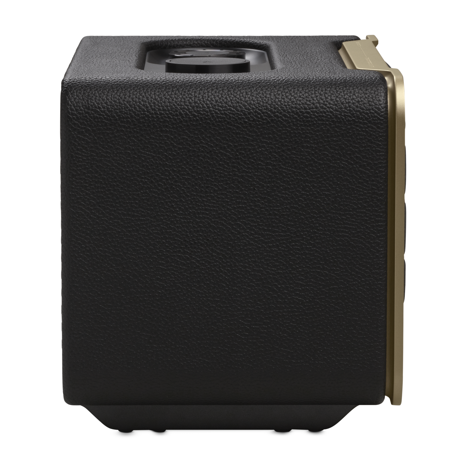 JBL Authentics 200 - Black - Smart home speaker with Wi-Fi, Bluetooth and Voice Assistants with retro design - Left