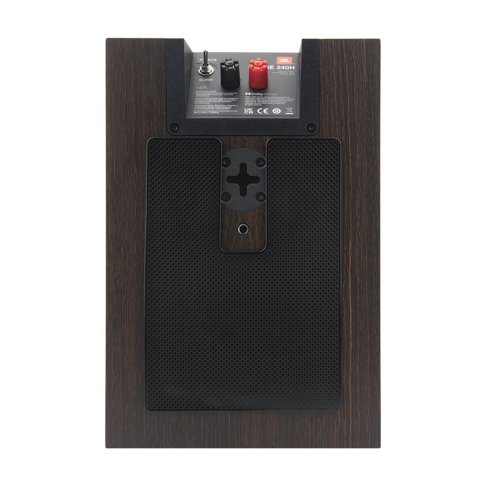 Stage 240H - Espresso - 2-Way 4.5-inch (114mm) Dolby Atmos® Surround Sound Loudspeaker - Pair - Detailshot 9