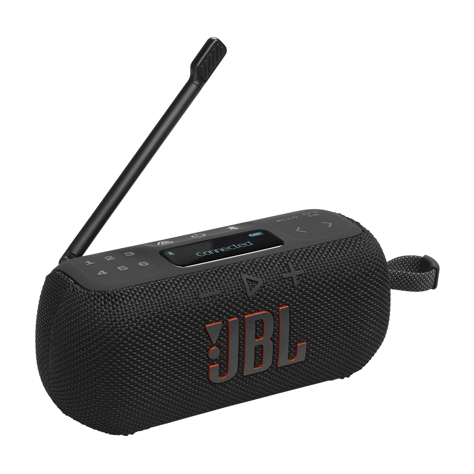 JBL Tuner 3 - Black - Portable DAB/DAB+/FM radio with Bluetooth - Hero