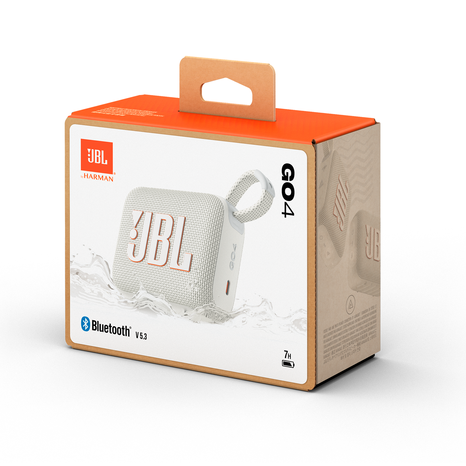 JBL Go 4 - White - Ultra-Portable Bluetooth Speaker - Detailshot 15
