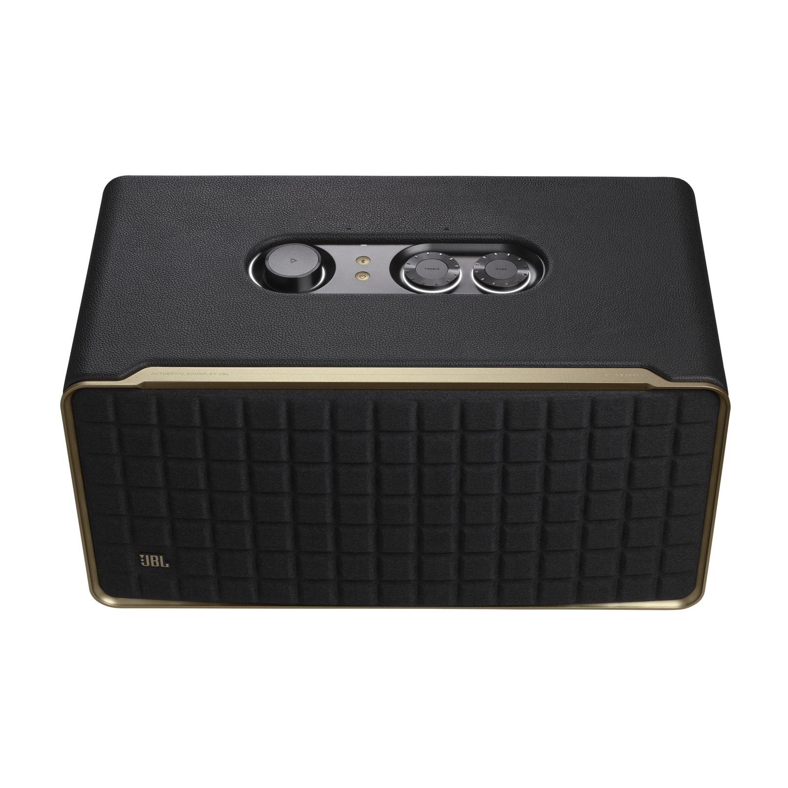 JBL Authentics 500 - Black - Hi-fidelity smart home speaker with Wi-Fi, Bluetooth and Voice Assistants with retro design. - Detailshot 2