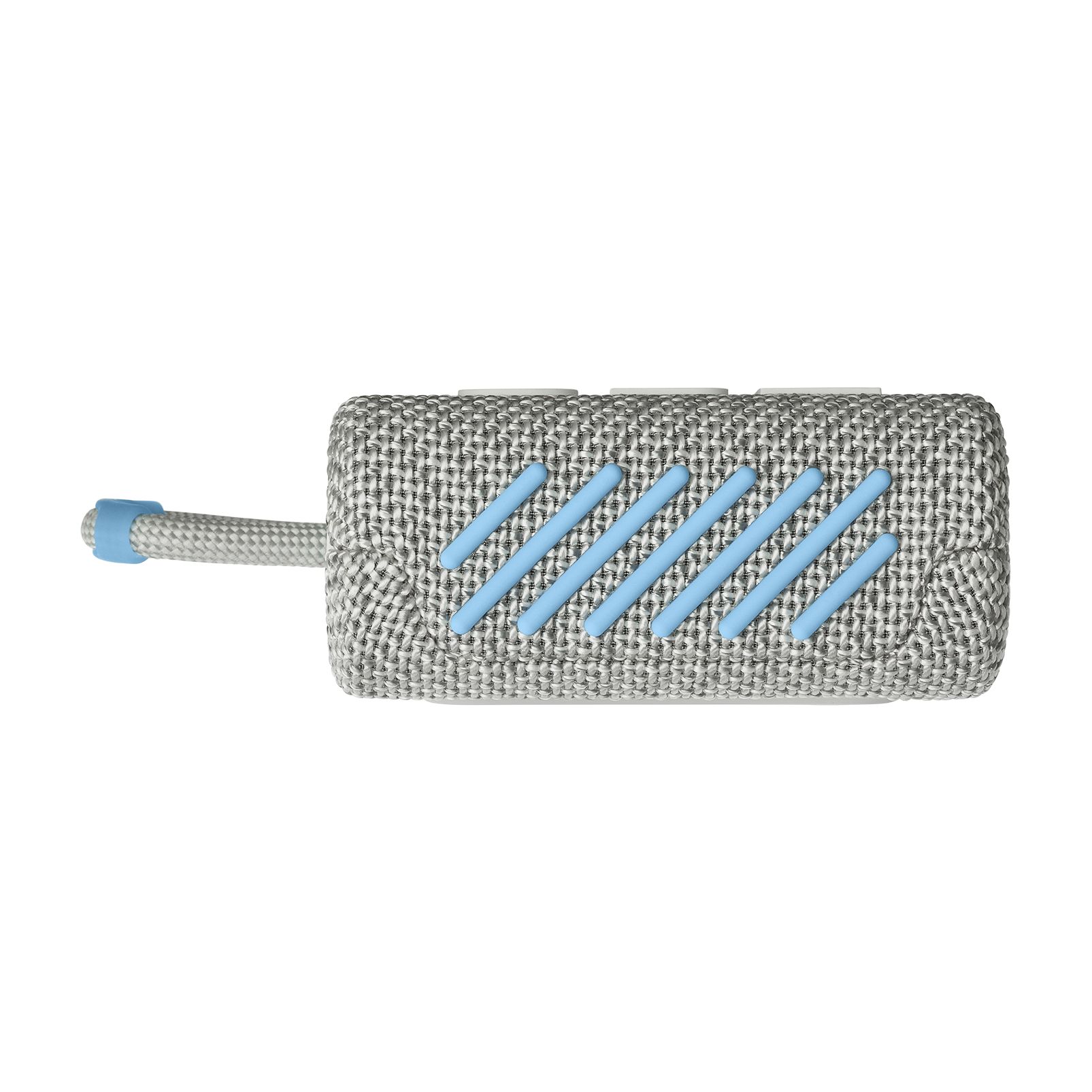 JBL Go 3 Eco - White - Ultra-portable Waterproof Speaker - Bottom