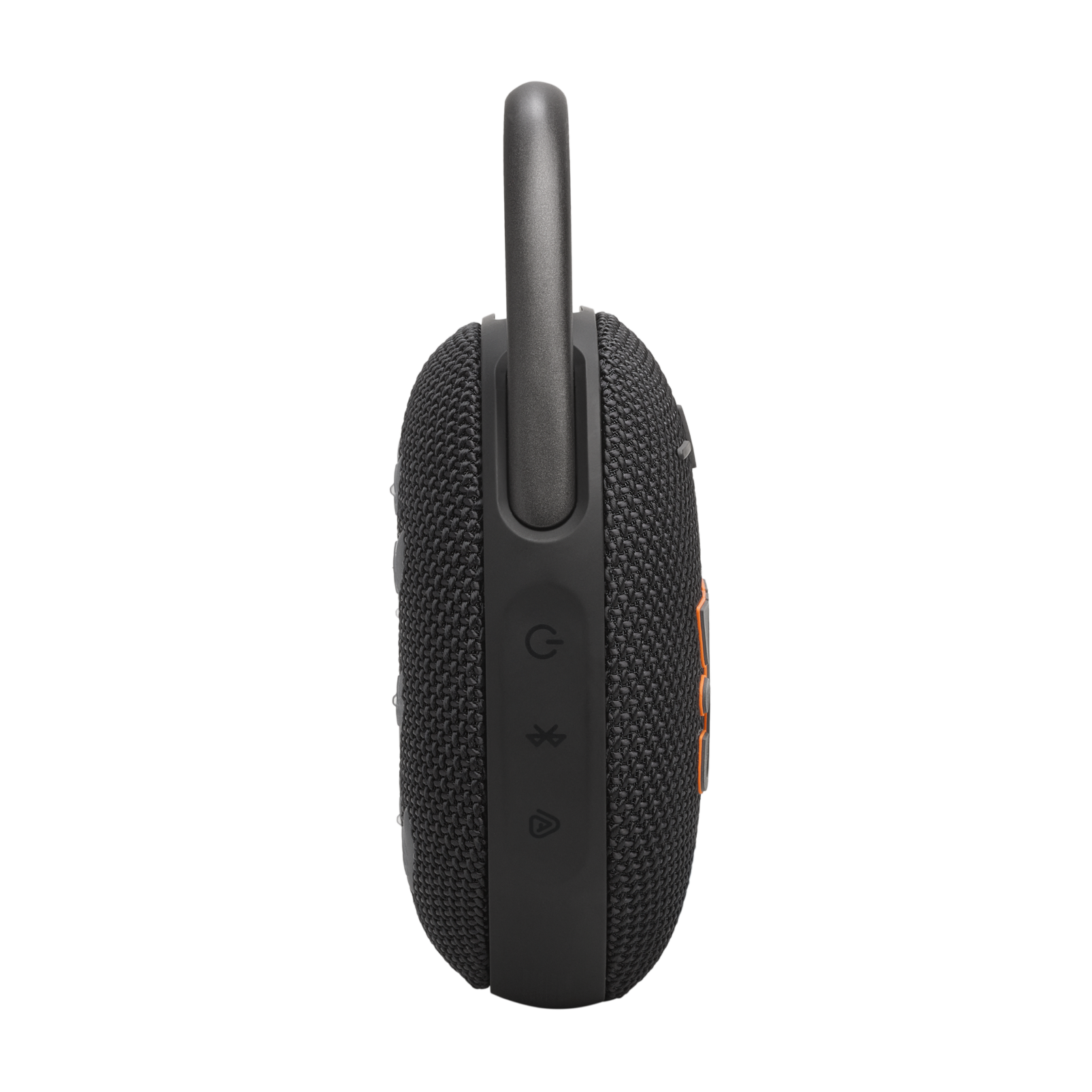 JBL Clip 5 - Black - Ultra-portable waterproof speaker - Left