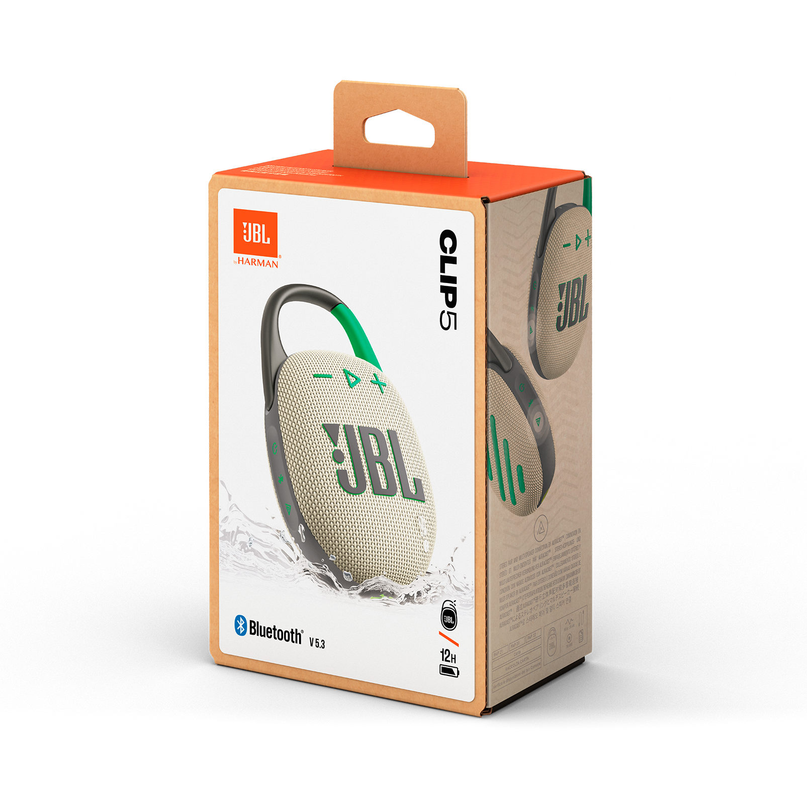 JBL Clip 5 - Sand - Ultra-portable waterproof speaker - Detailshot 15