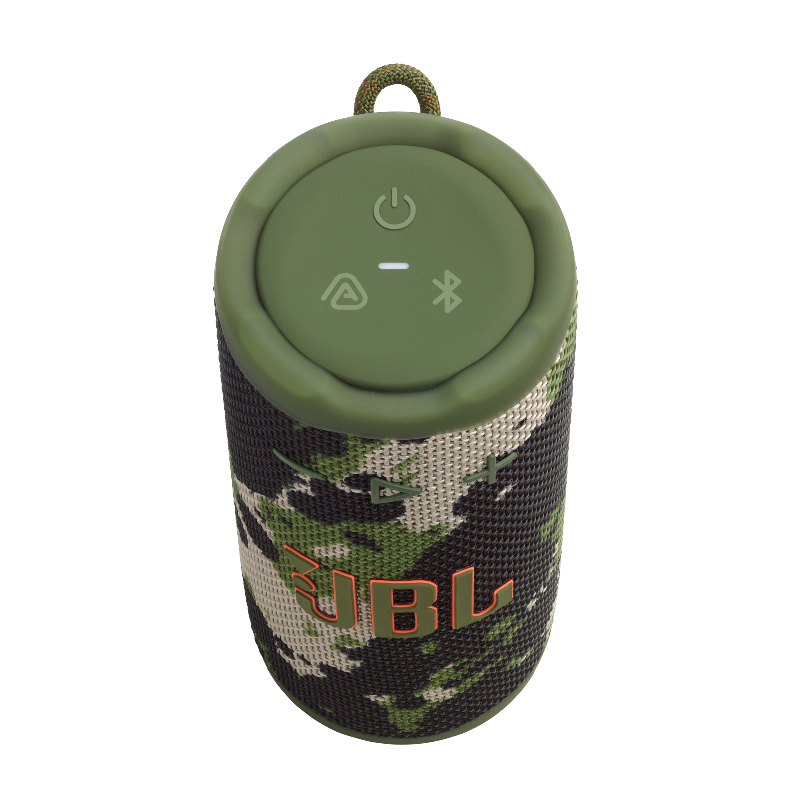 JBL Grip - Squad - Compact Bluetooth speaker with bold JBL Pro Sound and ambient light - Top