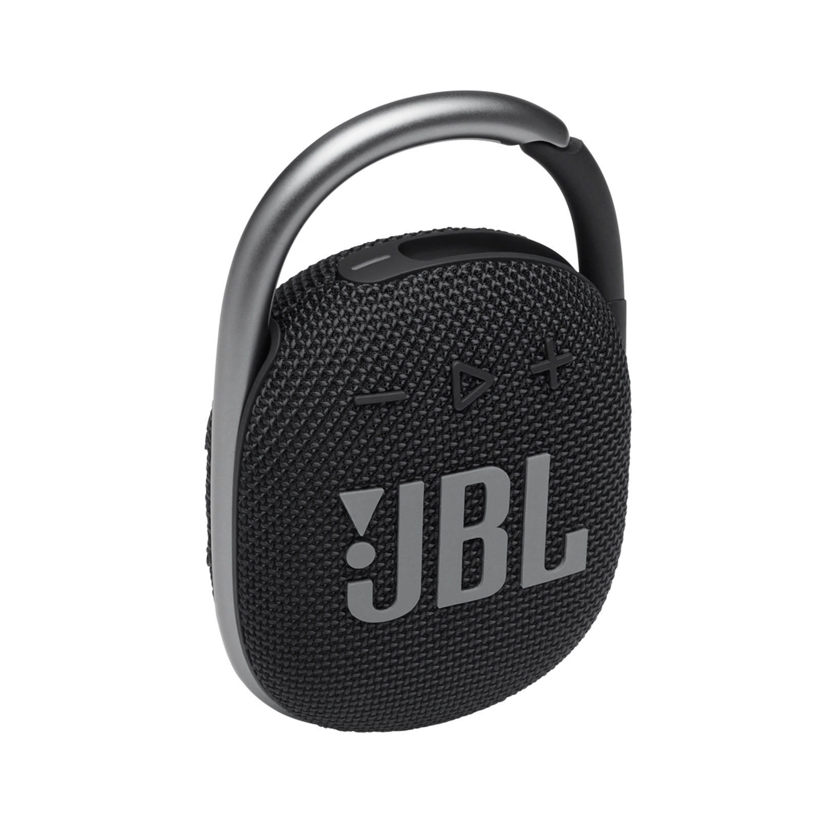 JBL Clip 4 - Black - Ultra-portable Waterproof Speaker - Hero