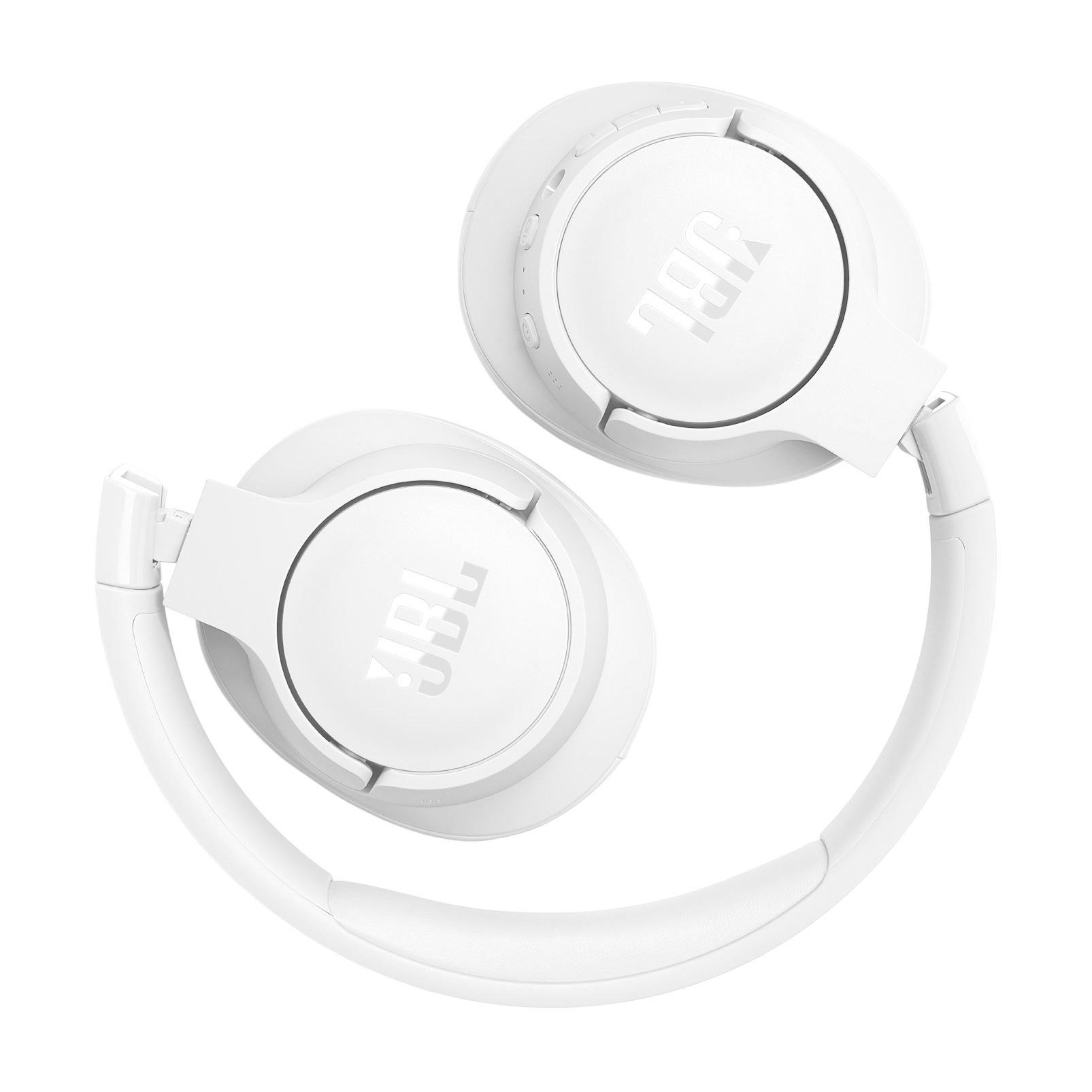JBL Tune 770NC - White - Adaptive Noise Cancelling Wireless Over-Ear Headphones - Detailshot 4