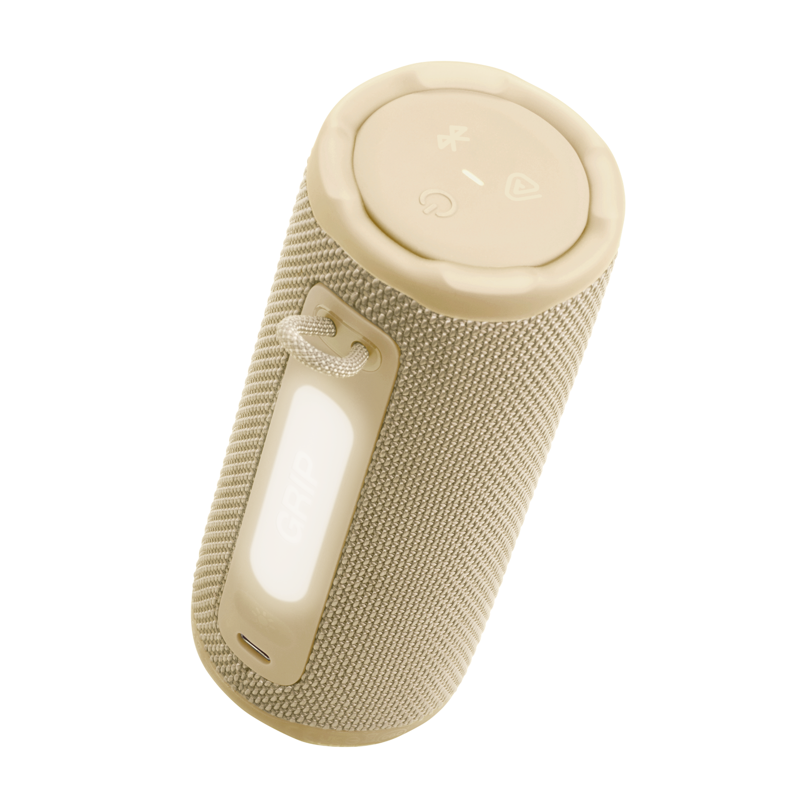 JBL Grip - Yellow - Compact Bluetooth speaker with bold JBL Pro Sound and ambient light - Detailshot 1