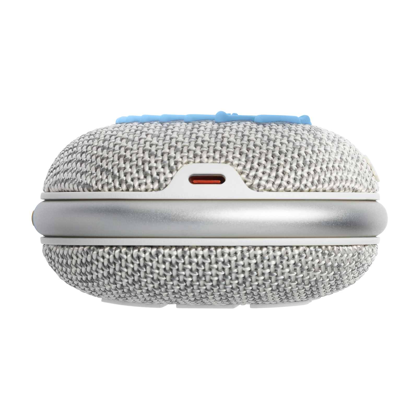 JBL Clip 4 Eco - White - Ultra-portable Waterproof Speaker - Bottom