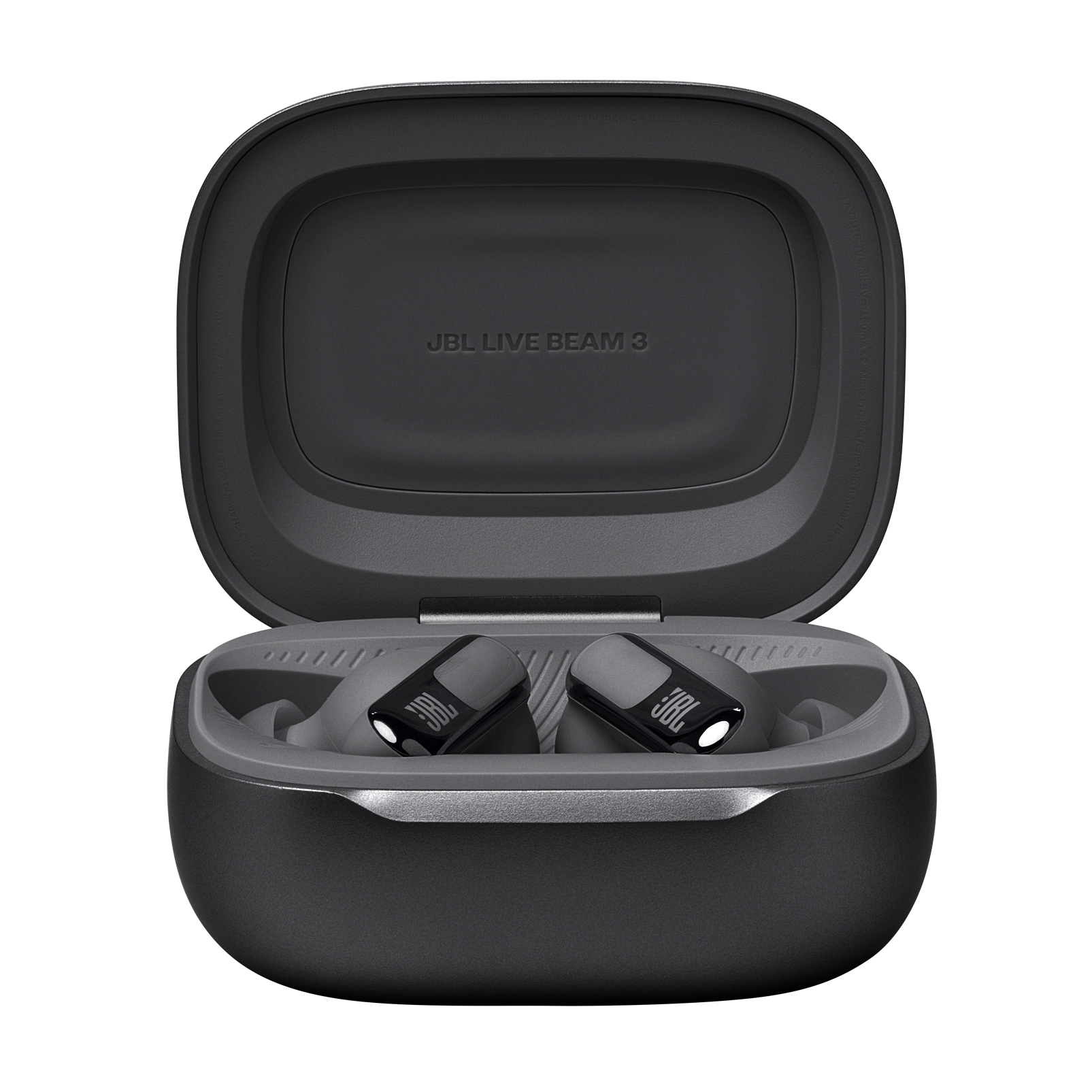 JBL Live Beam 3 - Black - True wireless noise-cancelling closed-stick earbuds - Detailshot 3