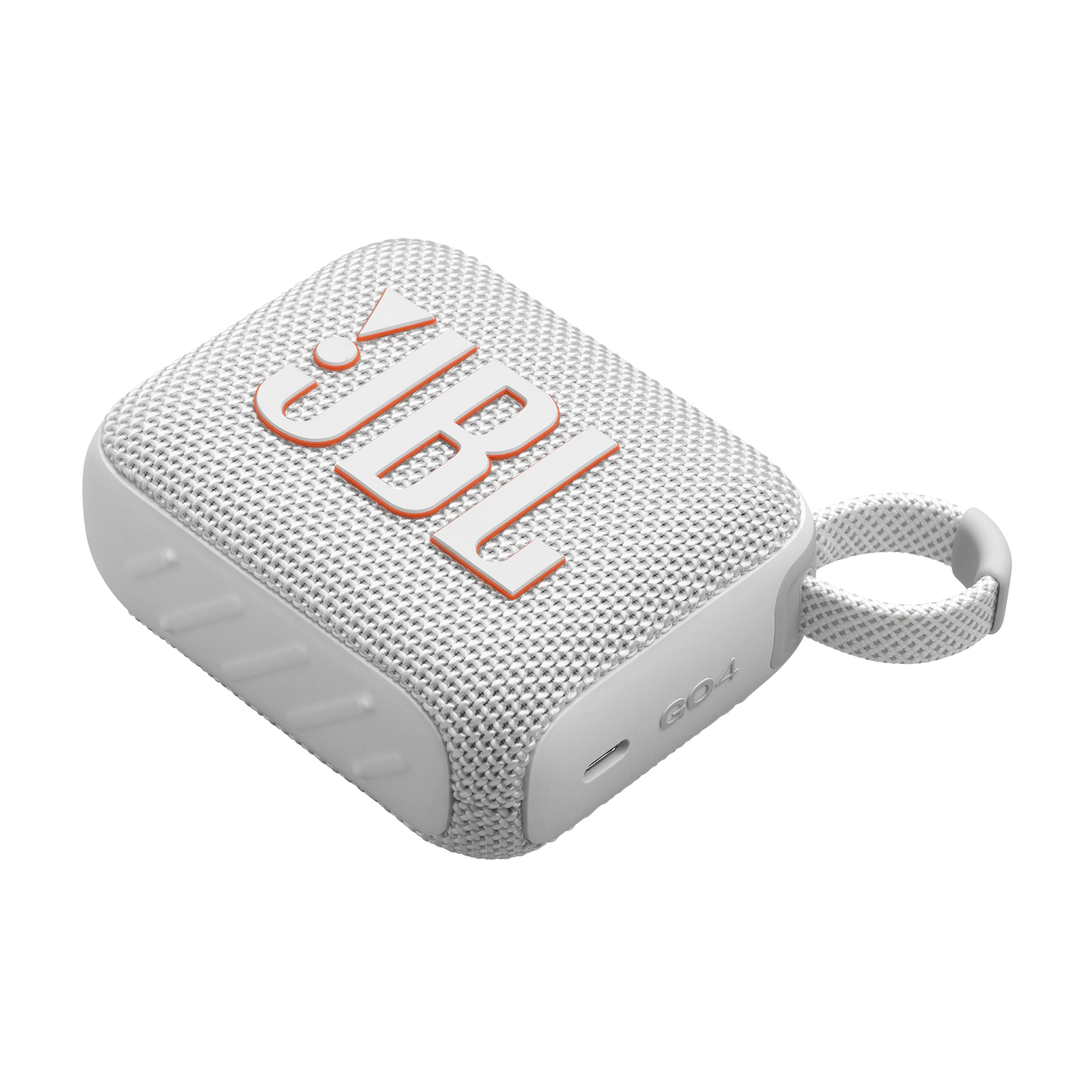 JBL Go 4 - White - Ultra-Portable Bluetooth Speaker - Detailshot 4