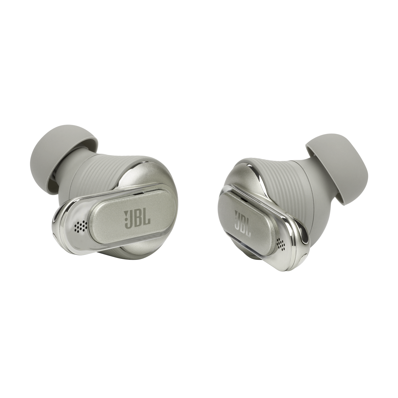 JBL Tour Pro 2 - Sand - True wireless Noise Cancelling earbuds - Detailshot 2