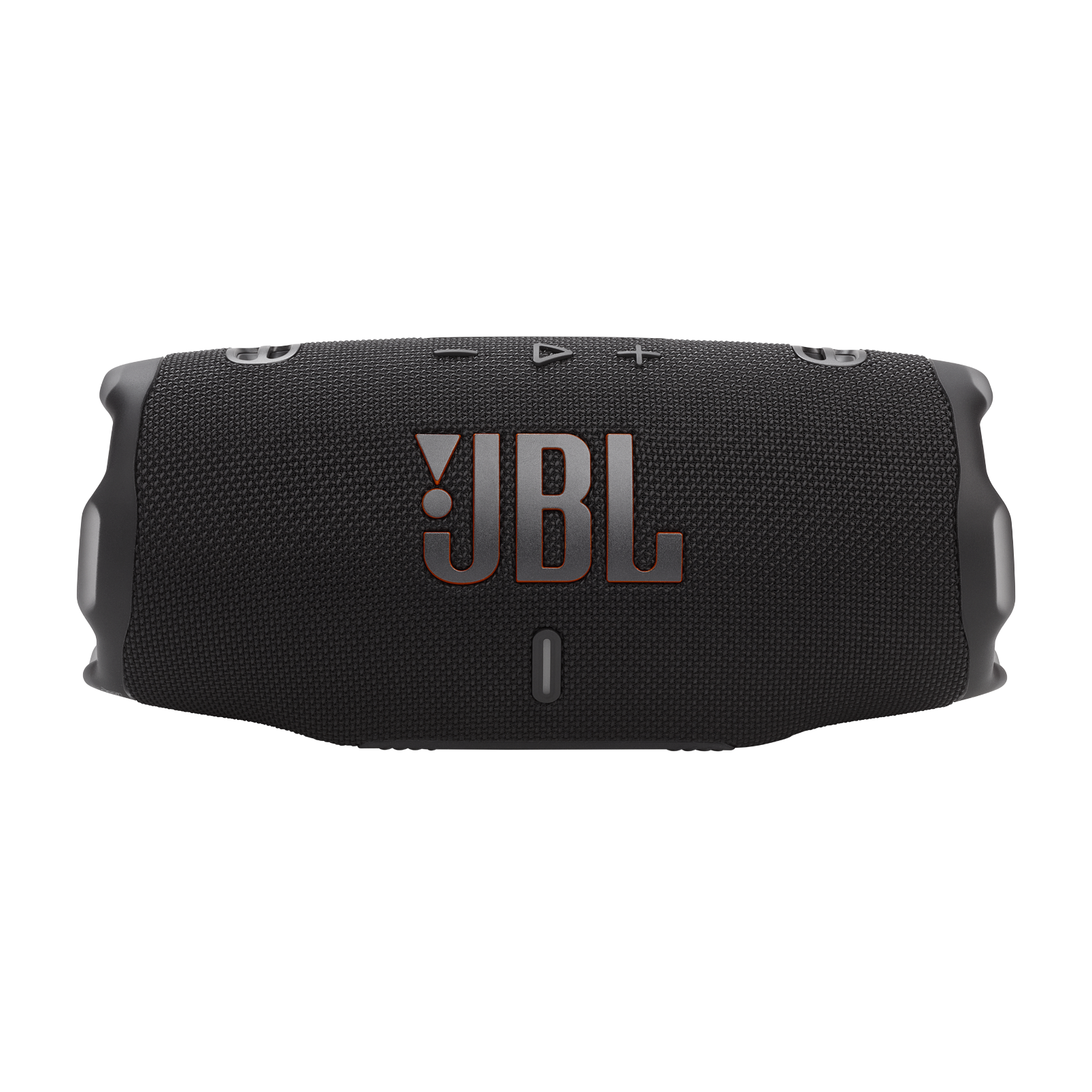 JBL Charge 6 - Black - Portable waterproof and drop-proof Bluetooth speaker - Front
