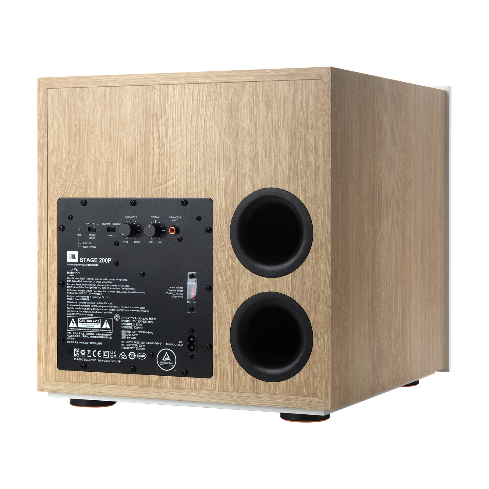 Stage 200P - Latte - 10-inch (250mm) 300W Powered Subwoofer - Detailshot 6