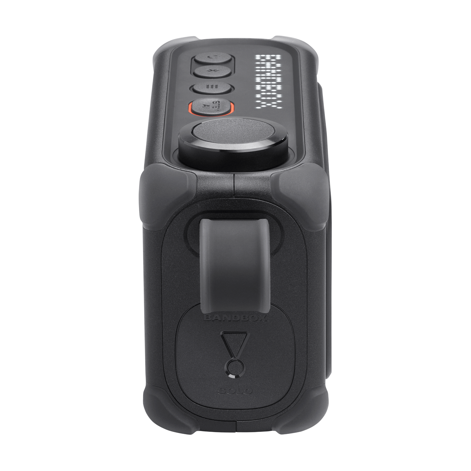 JBL BandBox Solo - Black - Compact AI-powered practice amp and speaker - Left