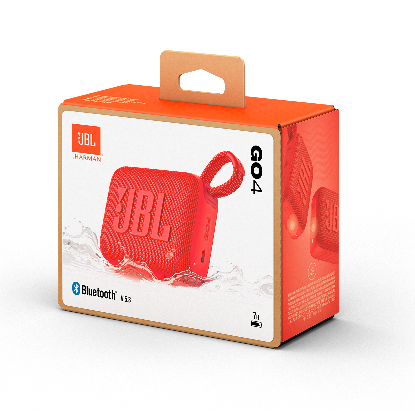 JBL Go 4 - Red - Ultra-Portable Bluetooth Speaker - Detailshot 7