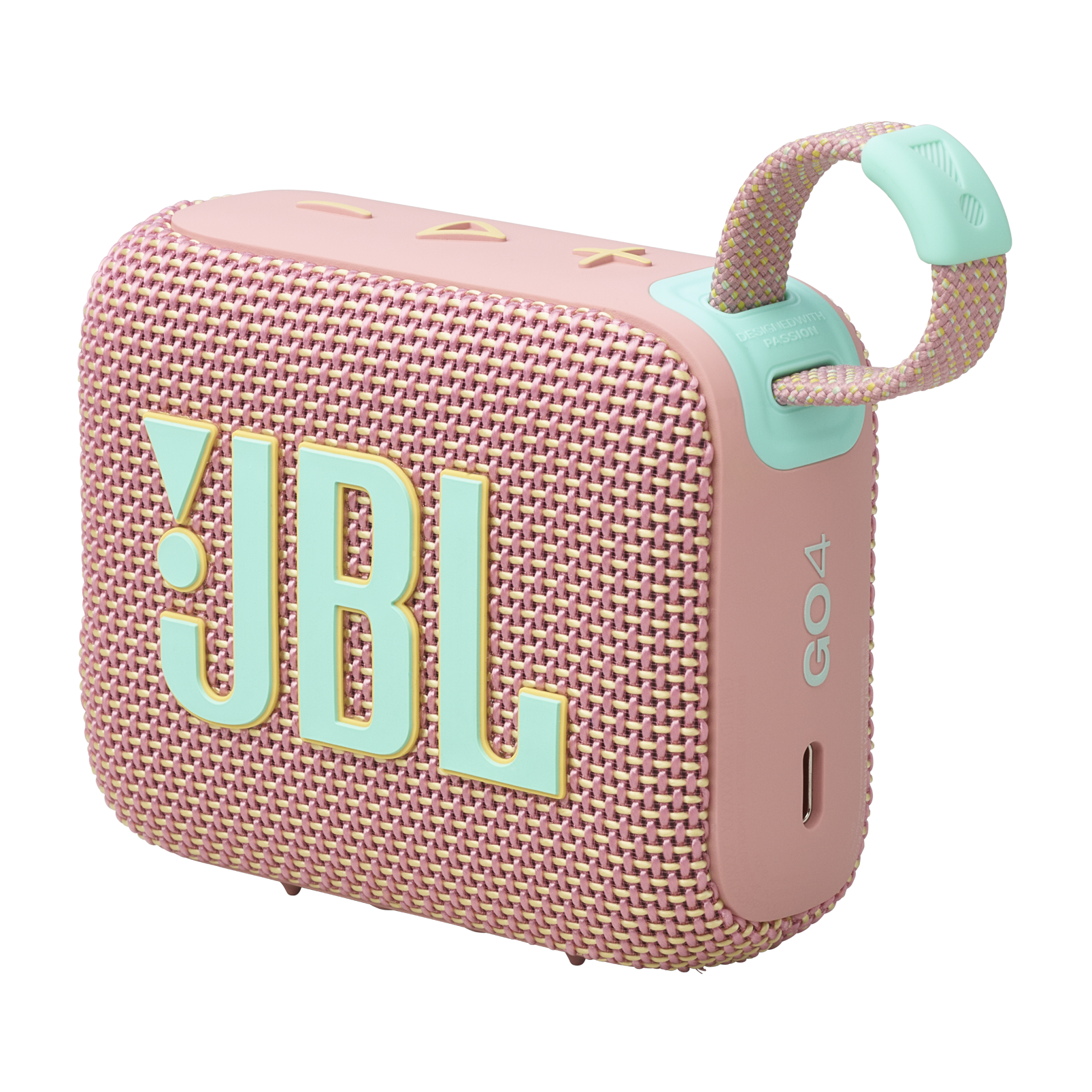 JBL Go 4 - Pink - Ultra-Portable Bluetooth Speaker - Detailshot 1