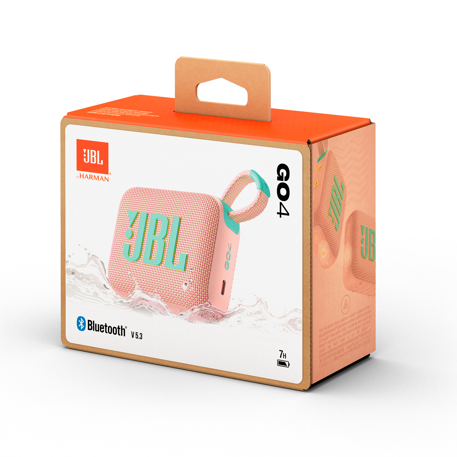 JBL Go 4 - Pink - Ultra-Portable Bluetooth Speaker - Detailshot 7