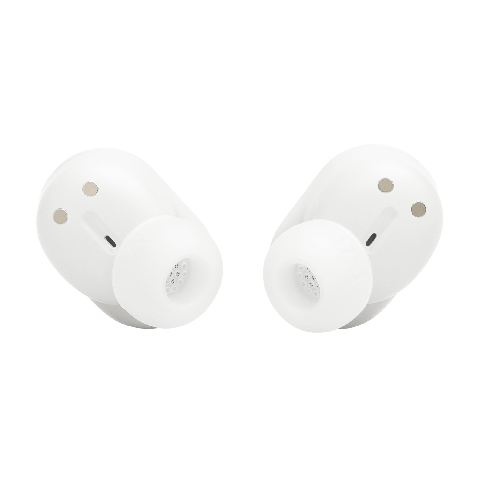 JBL Tune Buds 2 - White - True Wireless Noise Cancelling Earbuds - Back